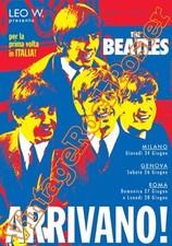 BEATLES - italian tour 1965 -   poster concerto -030