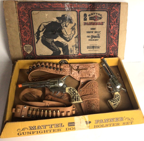 Mattel gunfighter double - gunfighter,