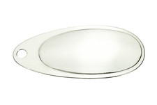 Thunderbay Lure Pack of 20 Nickel French Spinner Blades - Fishing Lures - Size 4