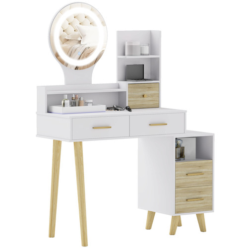 Dressing table with led - table,