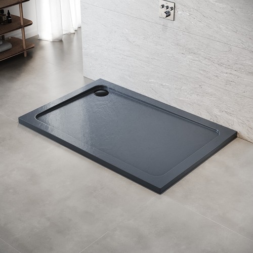 Grey slate effect - grey,