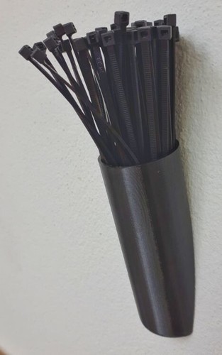 Cable tie holder zip - cable,