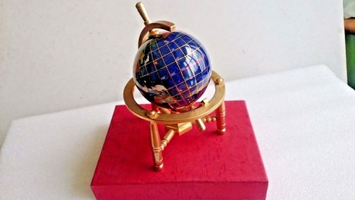 Gem stone globe semi - 6'',