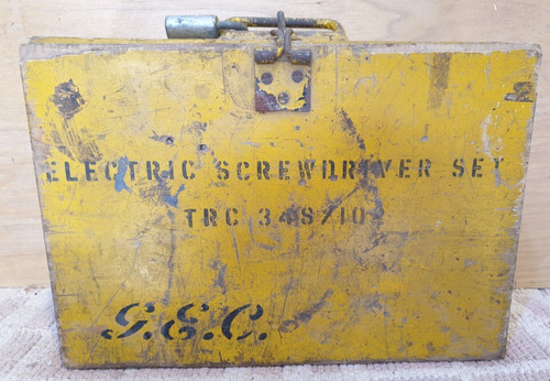 Vintage yellow wooden - yellow,