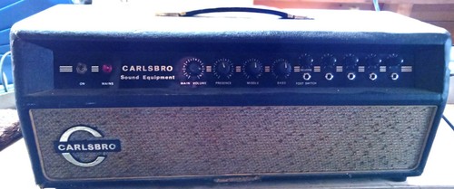 Carlsbro valve amp 60w - carlsbro,