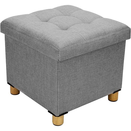 Folding footstool storage - folding,