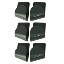  3 Pairs Kitchen Pot Storage Rack Hanging Pan Racks for Utensil Holder