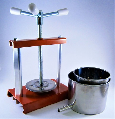 Stainless steel cheese press - stainless,