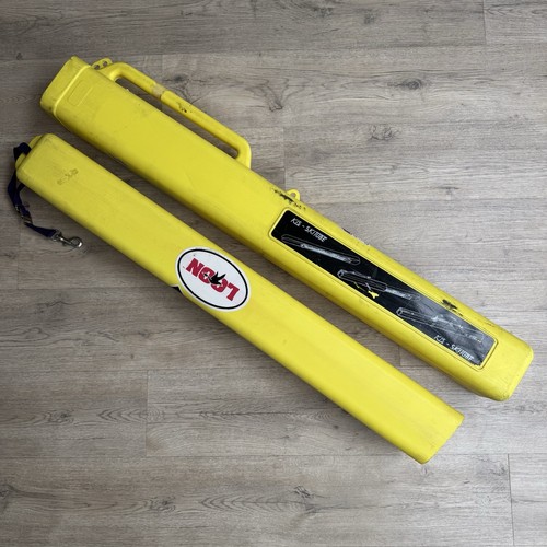 Vintage kis ski tube - hard, case