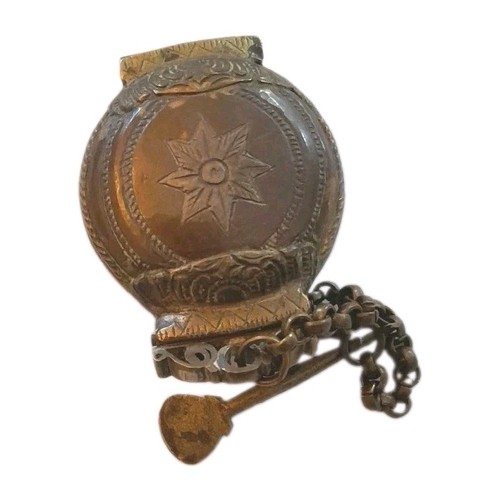 Chinese tibetan copper snuff - chinese,