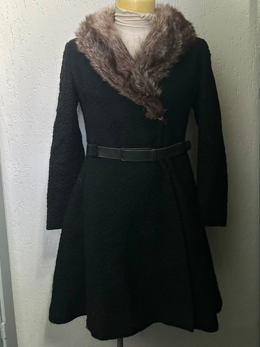 Women 1950s black wool - women’s,