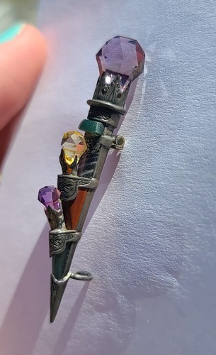 Antique scottish dirk - scottish, sterling