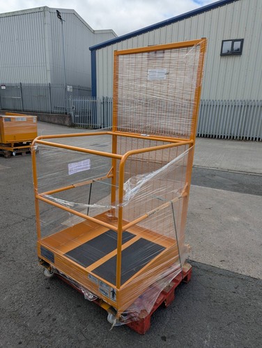 Forklift safety cage two - safety,