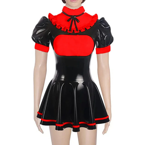 Latex rubber gummi catsuit - gummi,