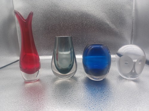 Whitefriars glass vases and - whitefriars,