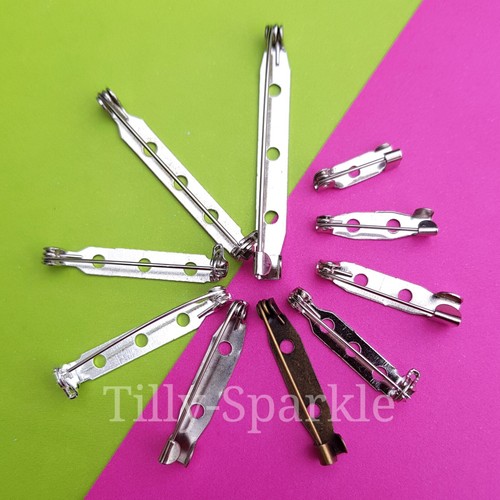 Brooch backs mixed - 10,