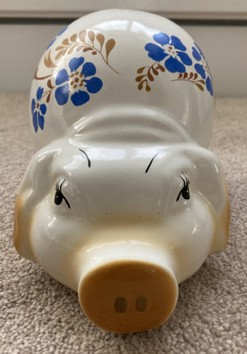 Vintage snuffling pig money - snuffling,