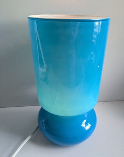 Ikea lykta glass lamp blue - lykta,