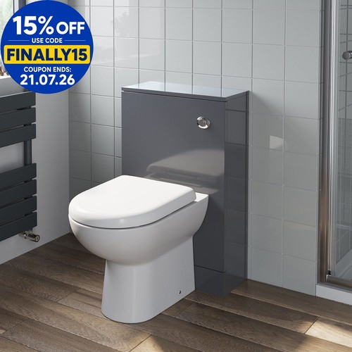 500mm bathroom toilet back - bathroom, to