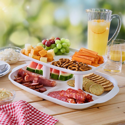 Tier serving tray platter - 2,