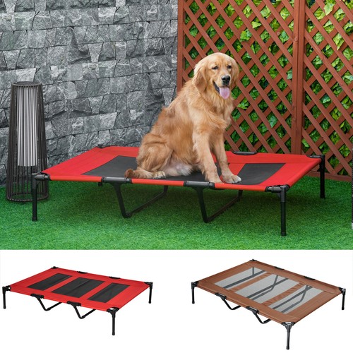 Cooling elevated dog bed - cooling,