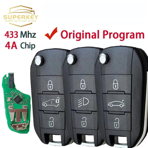 Flip folding remote key - folding,