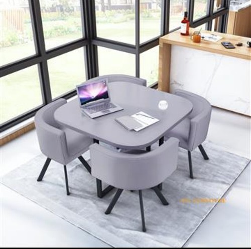 Wood dining table and - table, chairs