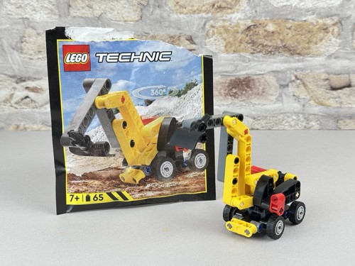 Lego technic wheeled excavator - wheeled,