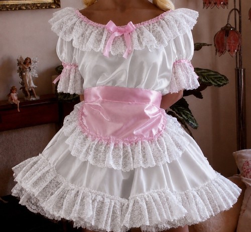 Adult baby sissy white - sissy,