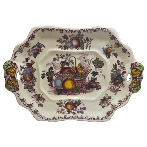 Mason ironstone serving - serving, tray