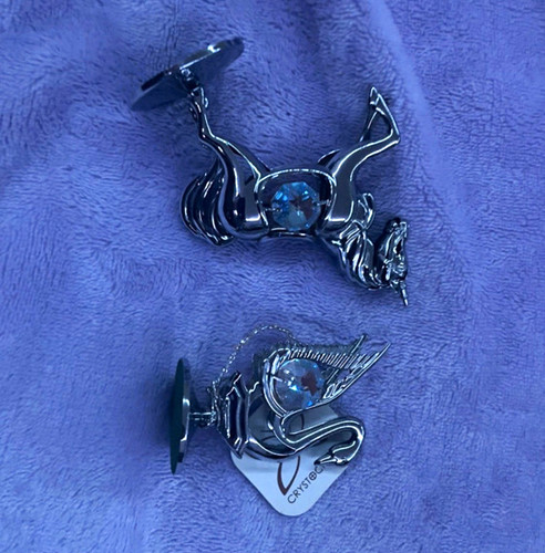Crystocraft crystal metal swan - crystocraft,