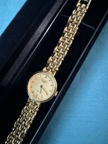 Longines ladies flagship gold - ladies,
