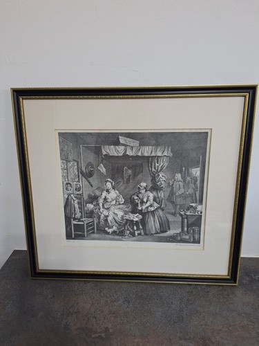 William hogarth framed print - william,