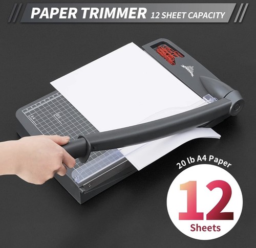 Guillotine paper trimmer 9x12 - trimmer,