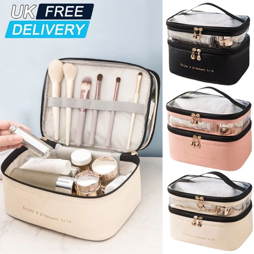 Large double layer toiletry - large,