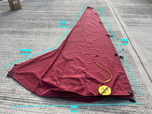 Sail covers removed - sail, from