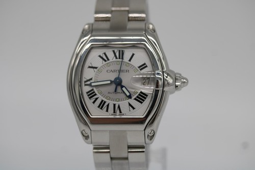 Cartier roadster silver - cartier, men's