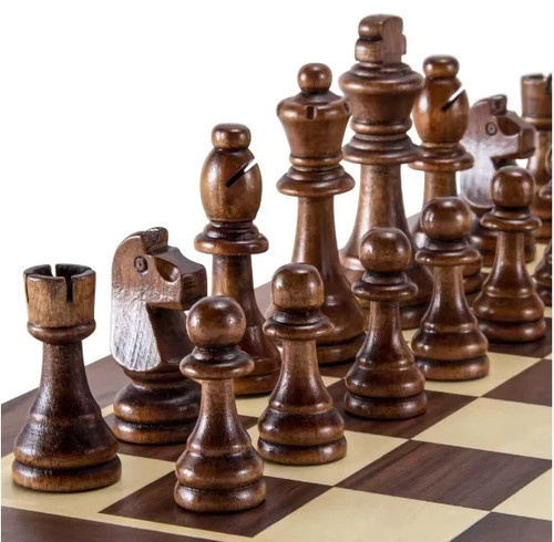 32pcs wooden chess pieces - 32pcs,