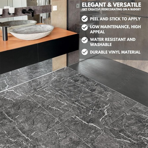 Vinyl floor tiles self