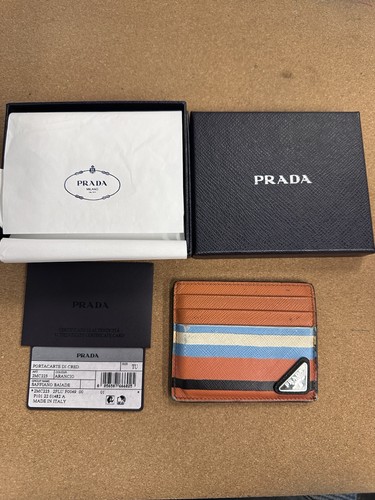 Prada mens card wallet - mens,
