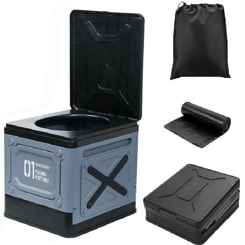 25l folding camping toilet - 25l,