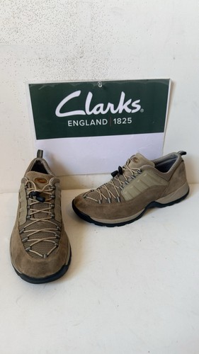 Clarks leather walking shoes - leather,