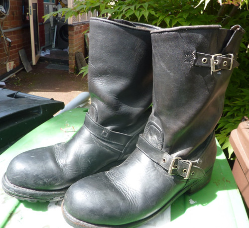 Leather motorcycle boots mens - motorcycle,
