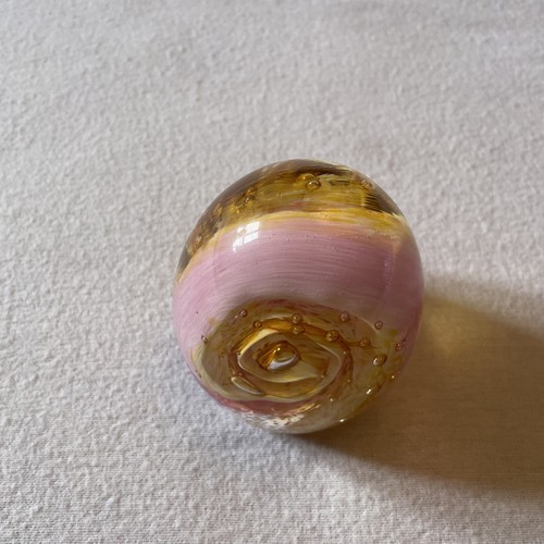 Vintage glass paperweight - glass, by