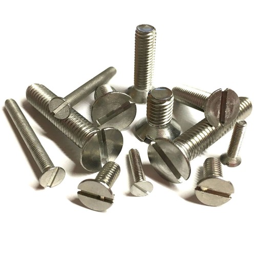 Slotted countersunk machine - slotted,