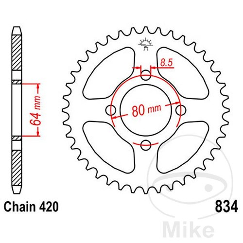 Sprockets transmission - sprockets,