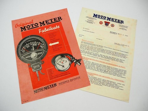 Brochure car motometer - car,