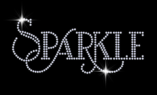 Iron small sparkle - on,