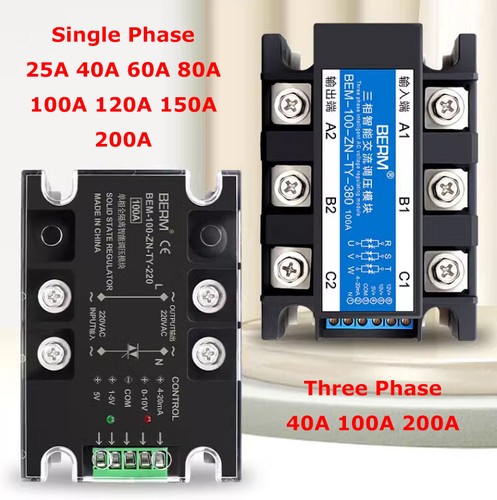 Single three phase ssr full - phase,