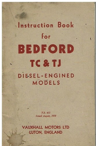 Bedford tj series - bedford,